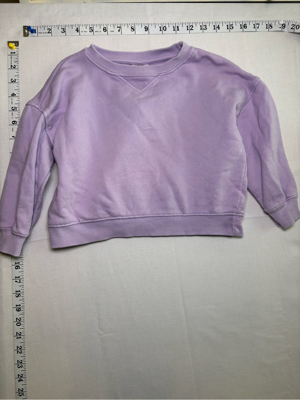 Zara Kids Purple Lavender Oversized Sweatshirt Size 2–3 Years